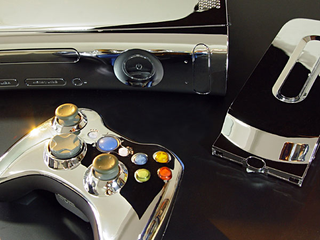 Illustration for article titled XCM Chrome Xbox 360, From Drab to Fab(ricated)